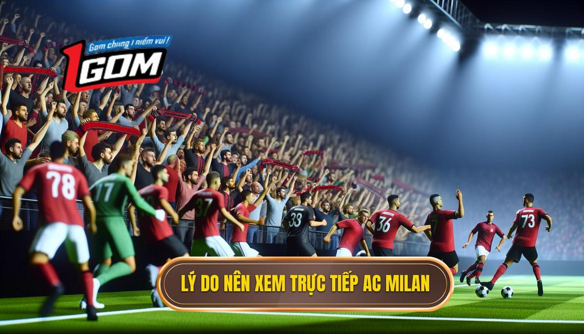 Tại sao nên xem trực tiếp bóng đá AC Milan_