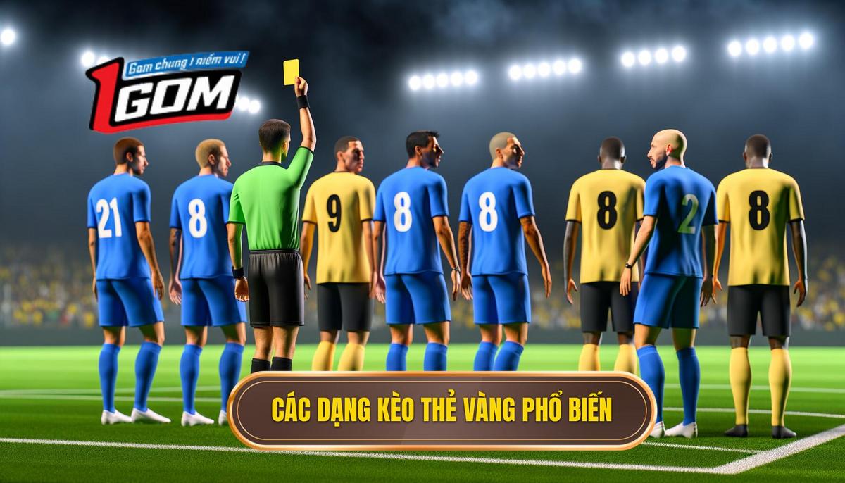 Phân loại các dạng kèo thẻ vàng phổ biến