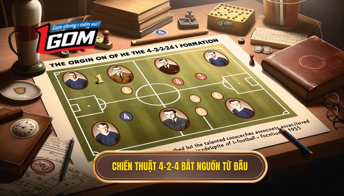 Nguồn gốc của chiến thuật 4-2-4