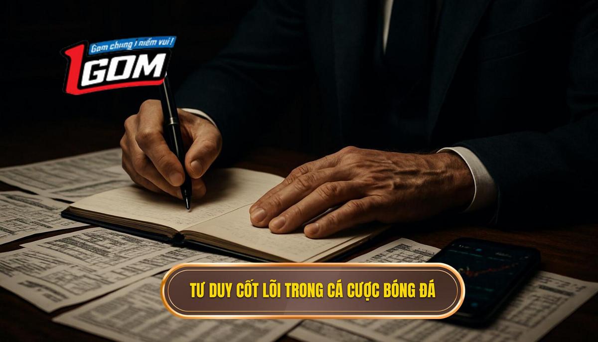 Tư duy cốt lõi trong cá cược bóng đá ít rủi ro
