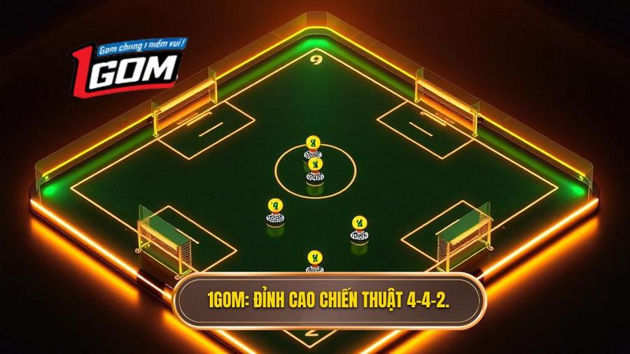 Chiến thuật bóng đá 4-4-2 kim cương: Bí mật vận hành đỉnh cao