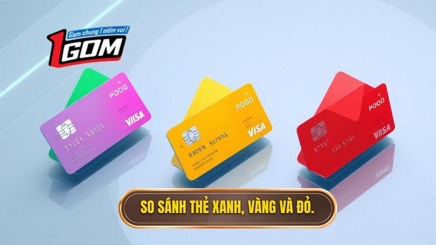 3. So sánh Thẻ xanh, vàng và đỏ.