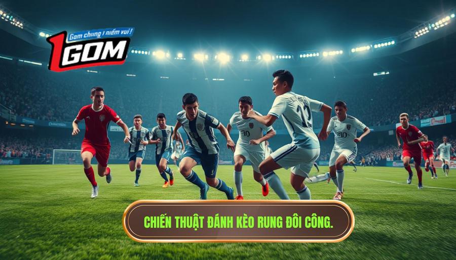 Chiến thuật đánh kèo rung xuất hiện khi hai đội chơi đôi công hiệu quả