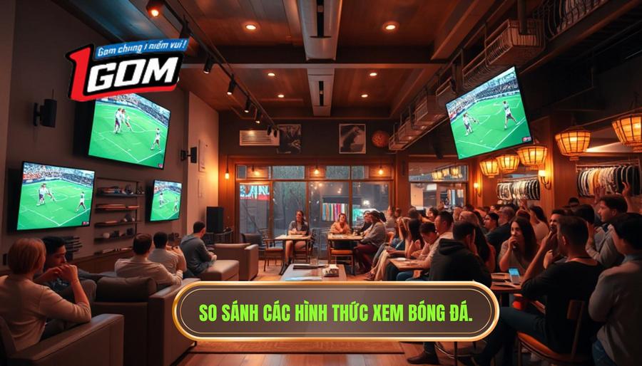 Bảng so sánh các hình thức xem trực tiếp bóng đá Việt Nam hôm nay